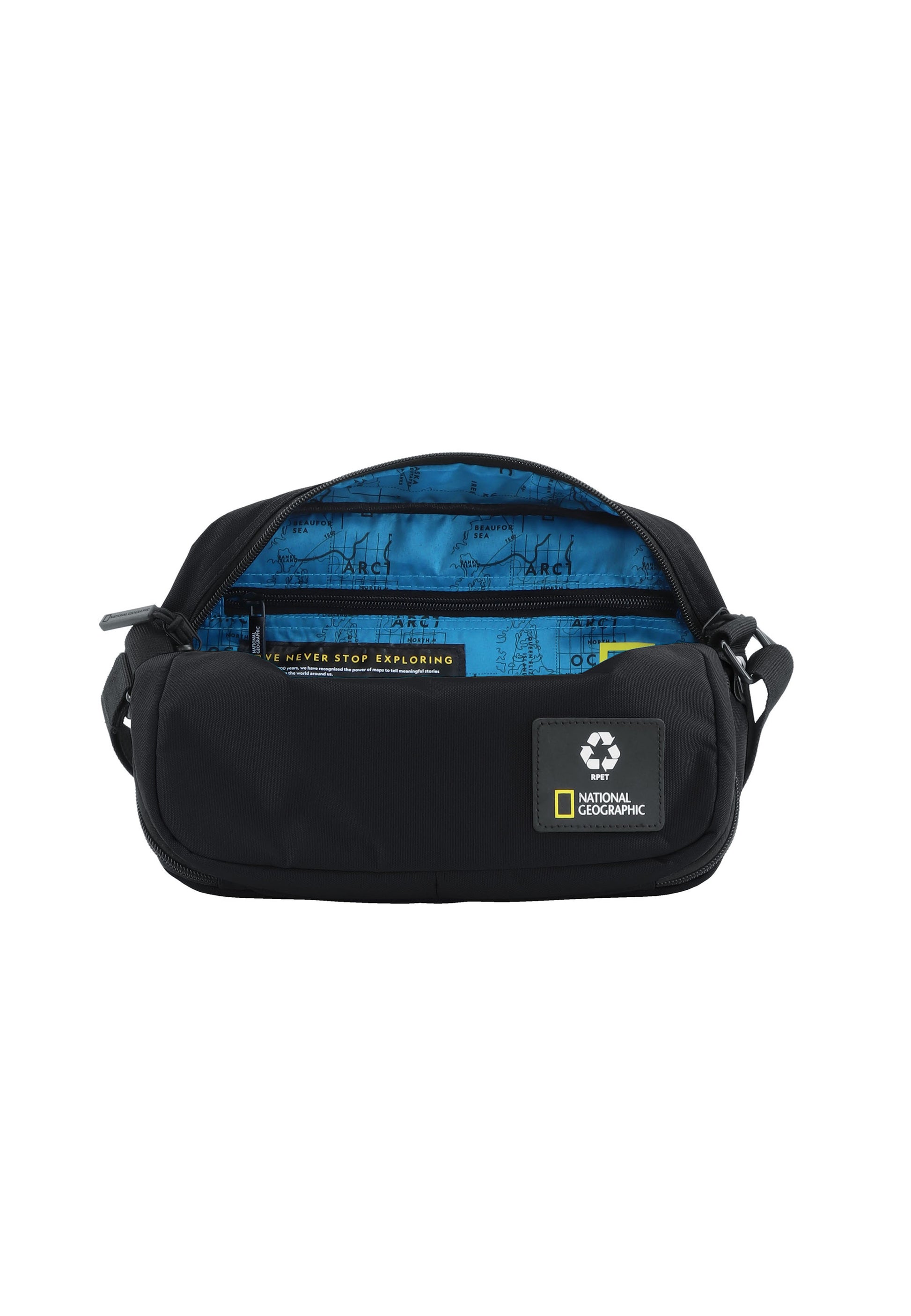 National Geographic - Ocean Schultertasche / Umhängetasche - 5,9L - Schwarz