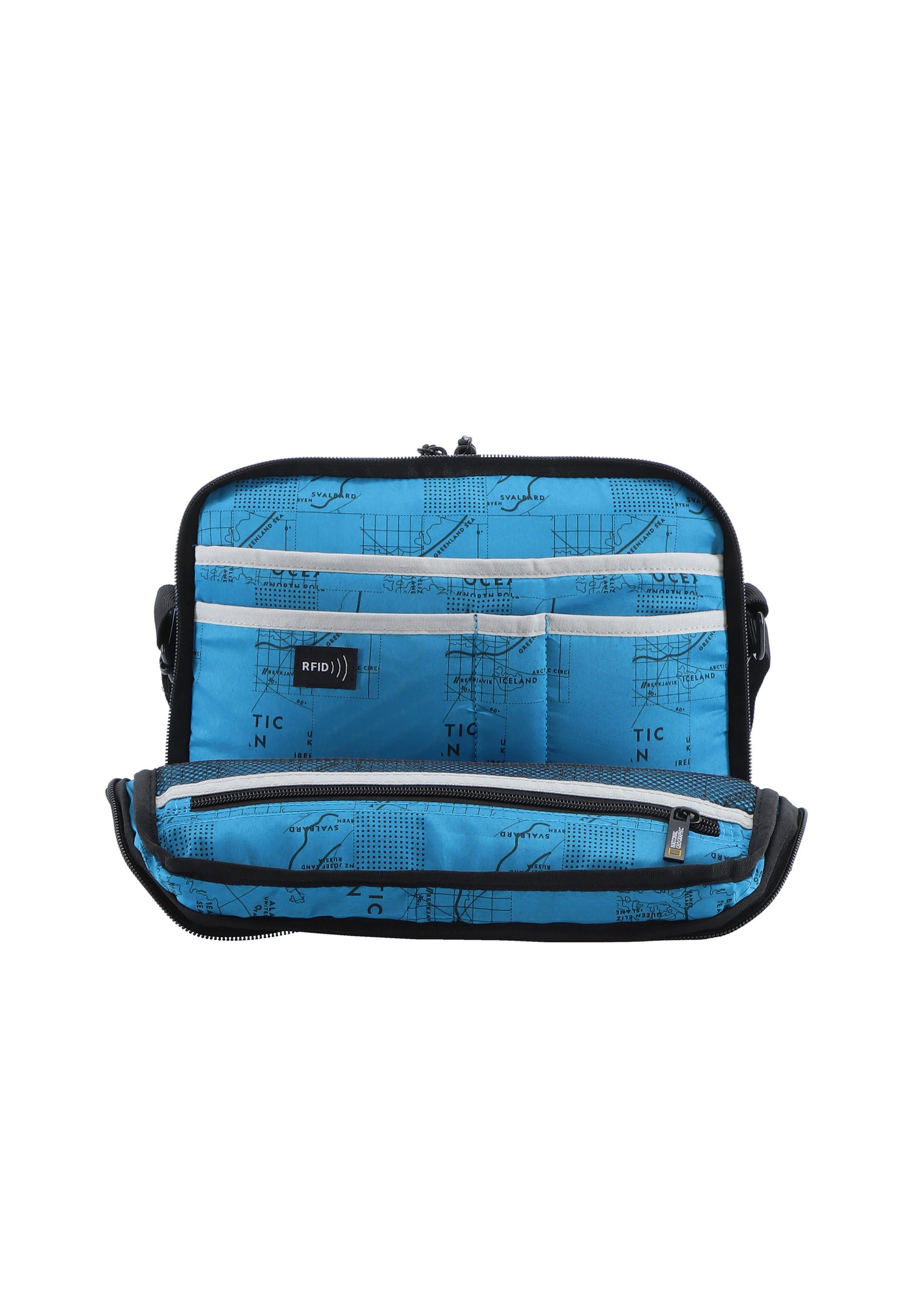 National Geographic - Ocean Schultertasche / Umhängetasche - 5,9L - Schwarz