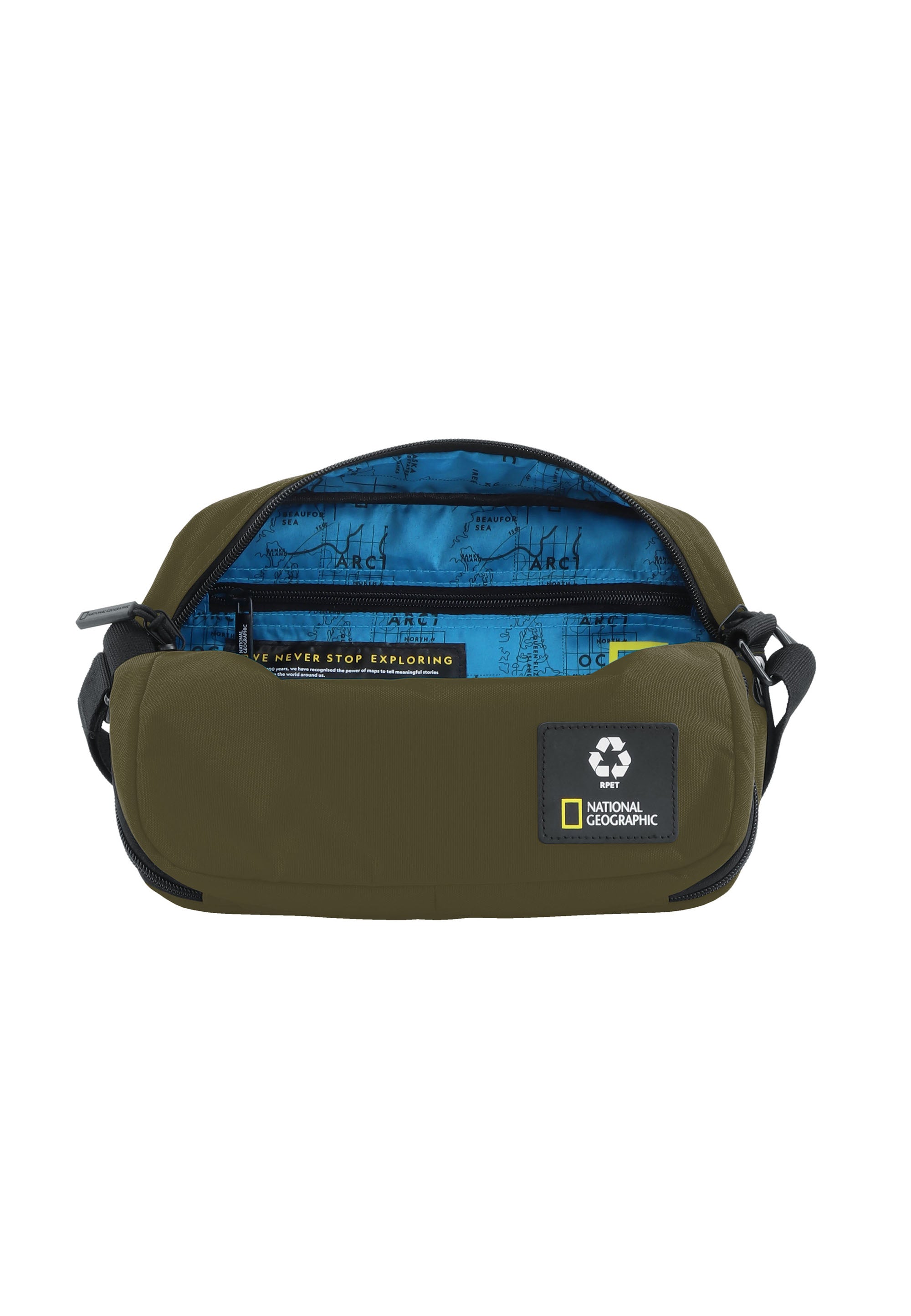 National Geographic - Ocean Schultertasche / Umhängetasche - 5,9L - Khaki