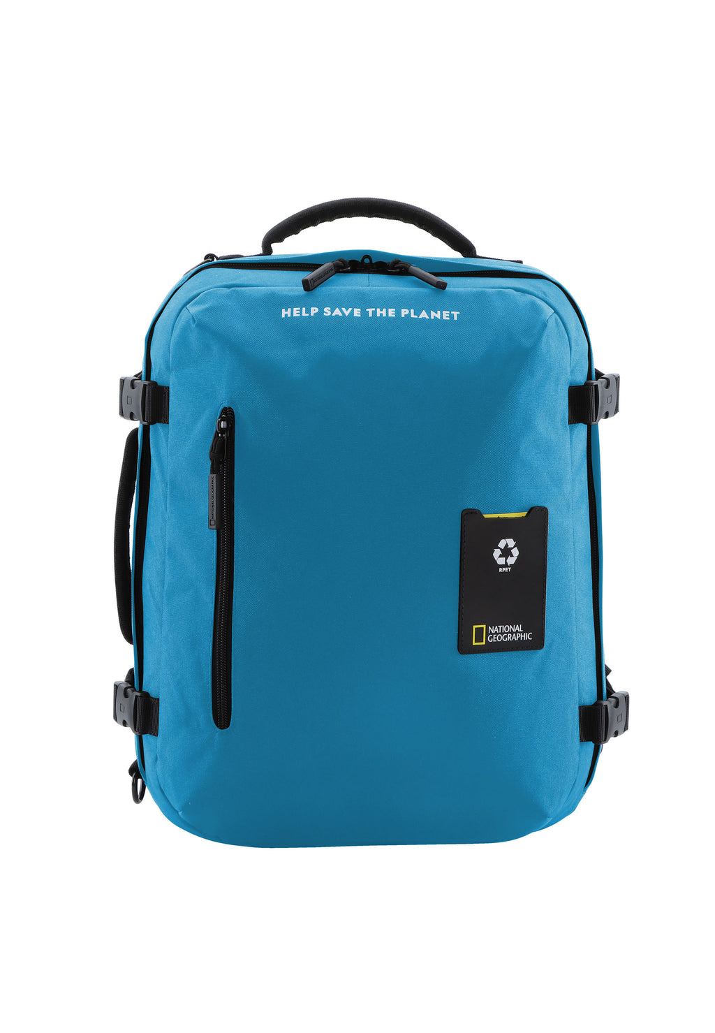 Rucksack Aktentasche Laptoptasche der Nat Geo Ocean Serie in blau RPET