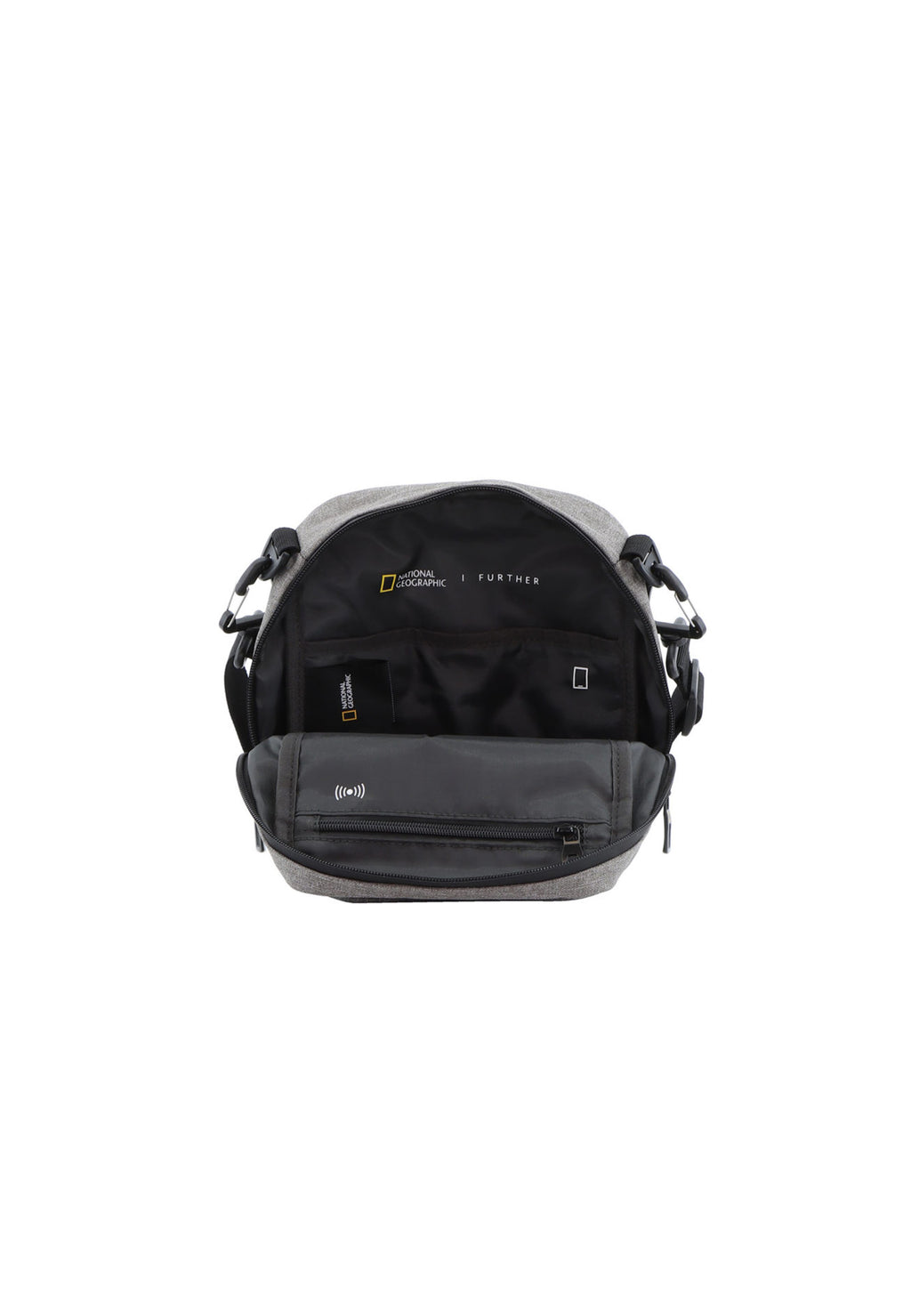National Geographic - Shadow Schultertasche / Umhängetasche - 5L - Hellgrau