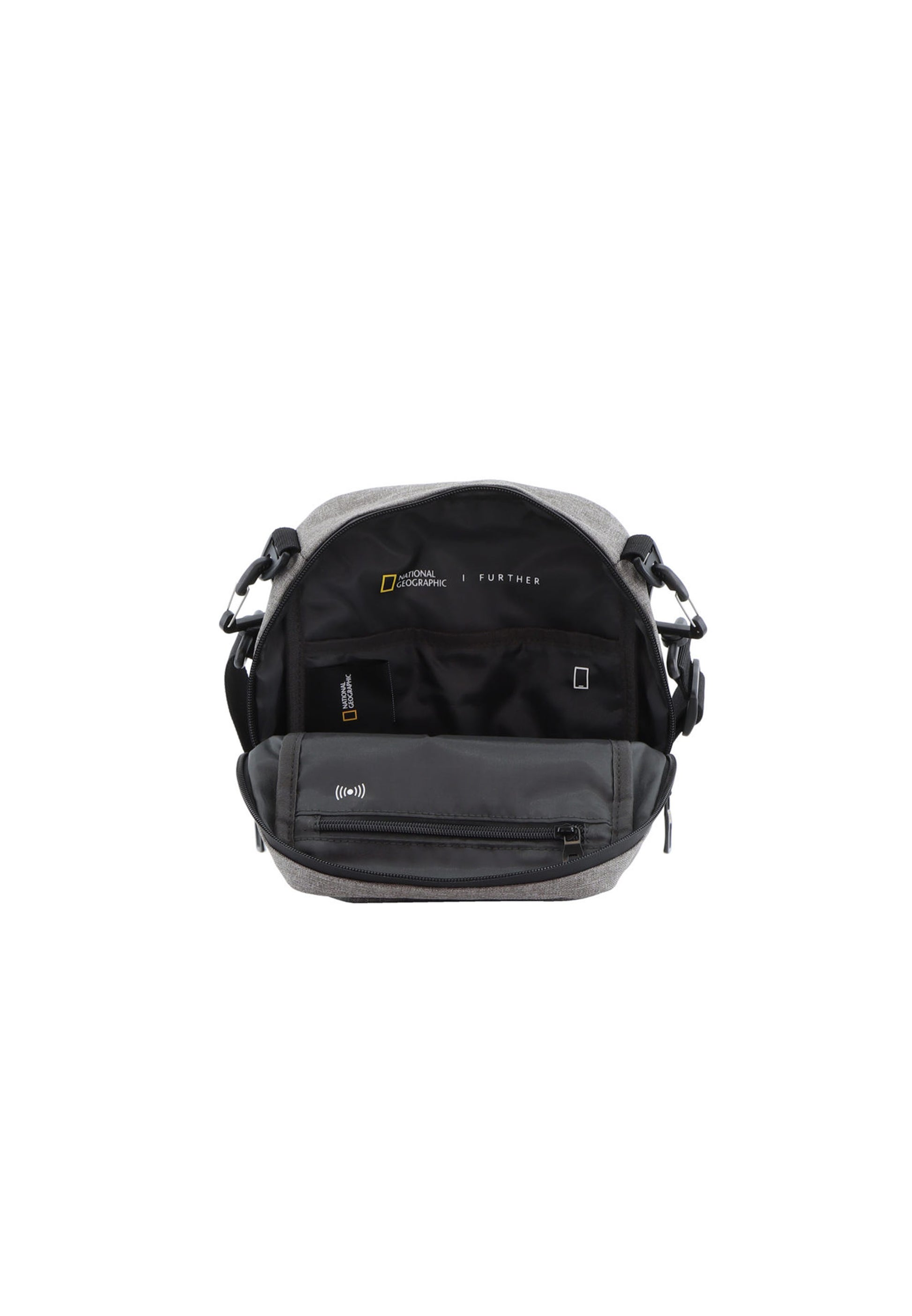 National Geographic - Shadow Schultertasche / Umhängetasche - 5L - Hellgrau