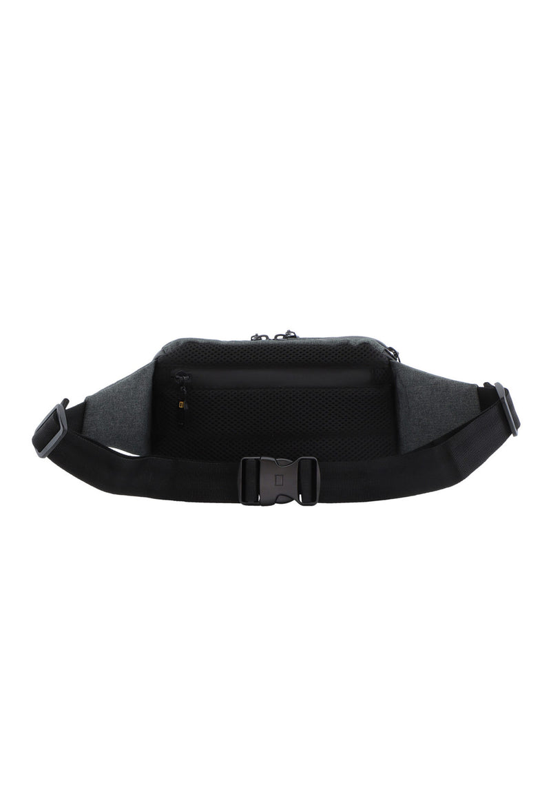 NatGeo Gürteltasche Bauchtasche der Shadow Serie aus recycelten PET-Flaschen in der farbe anthrazit