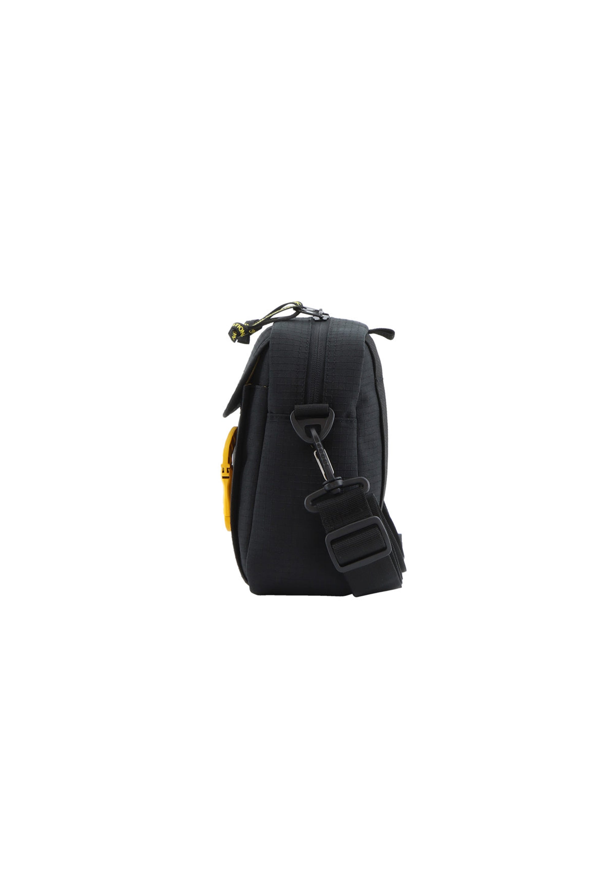 RPET Schultertasche Umhängetasche Utensilientasche aus der Nat Geo Serie Explorer 3 in schwarz