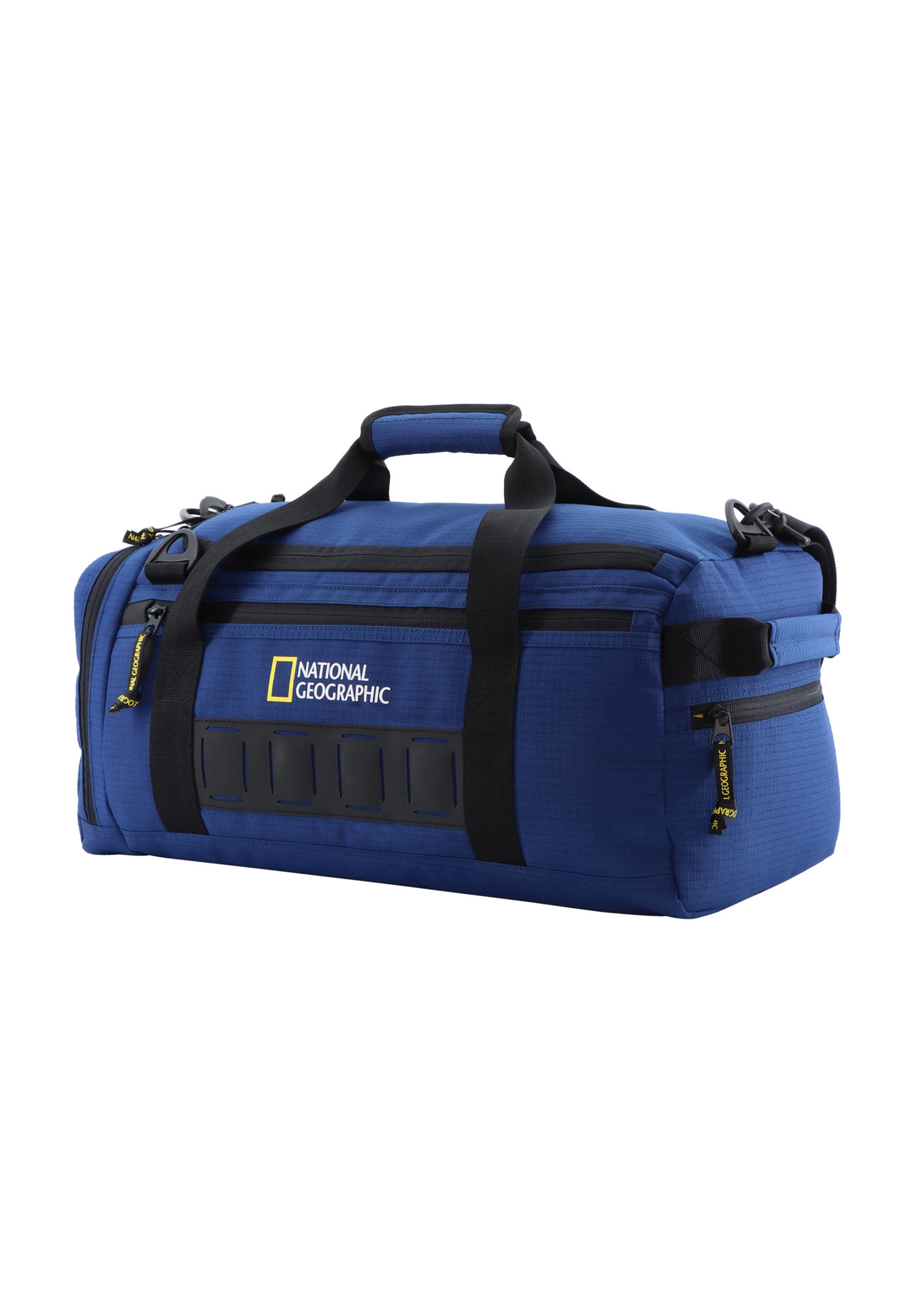 Reisetasche Sporttasche der Nat Geo Serie Explorer 3 in blau aus recycelten PET-Flaschen