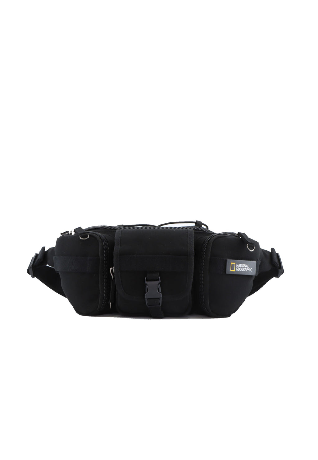National Geographic - Milestone RPET Hüfttasche / Gürteltasche / Bauchtasche - 1,9L - Schwarz
