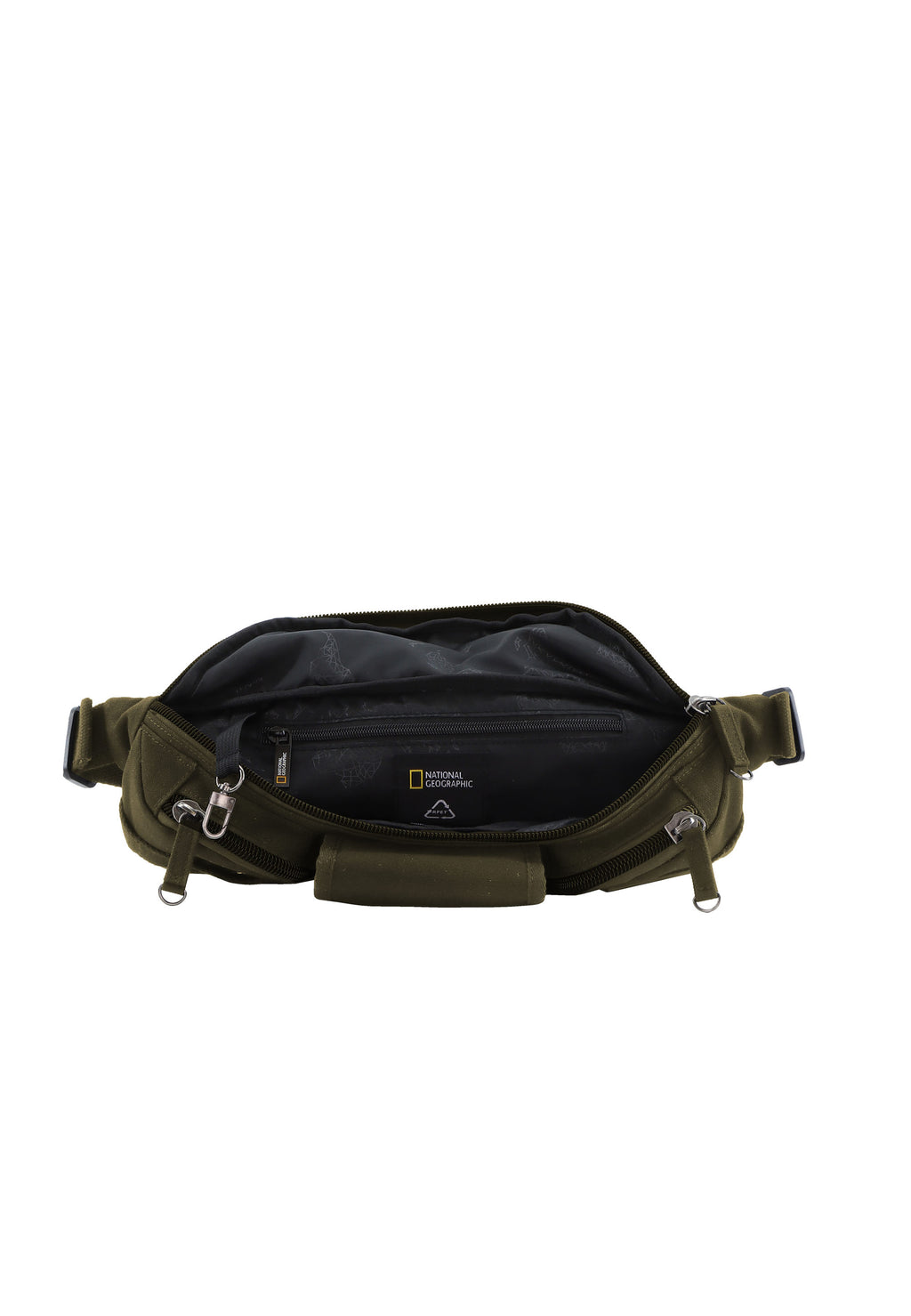 National Geographic - Milestone RPET Hüfttasche / Gürteltasche / Bauchtasche - 1,9L - Khaki