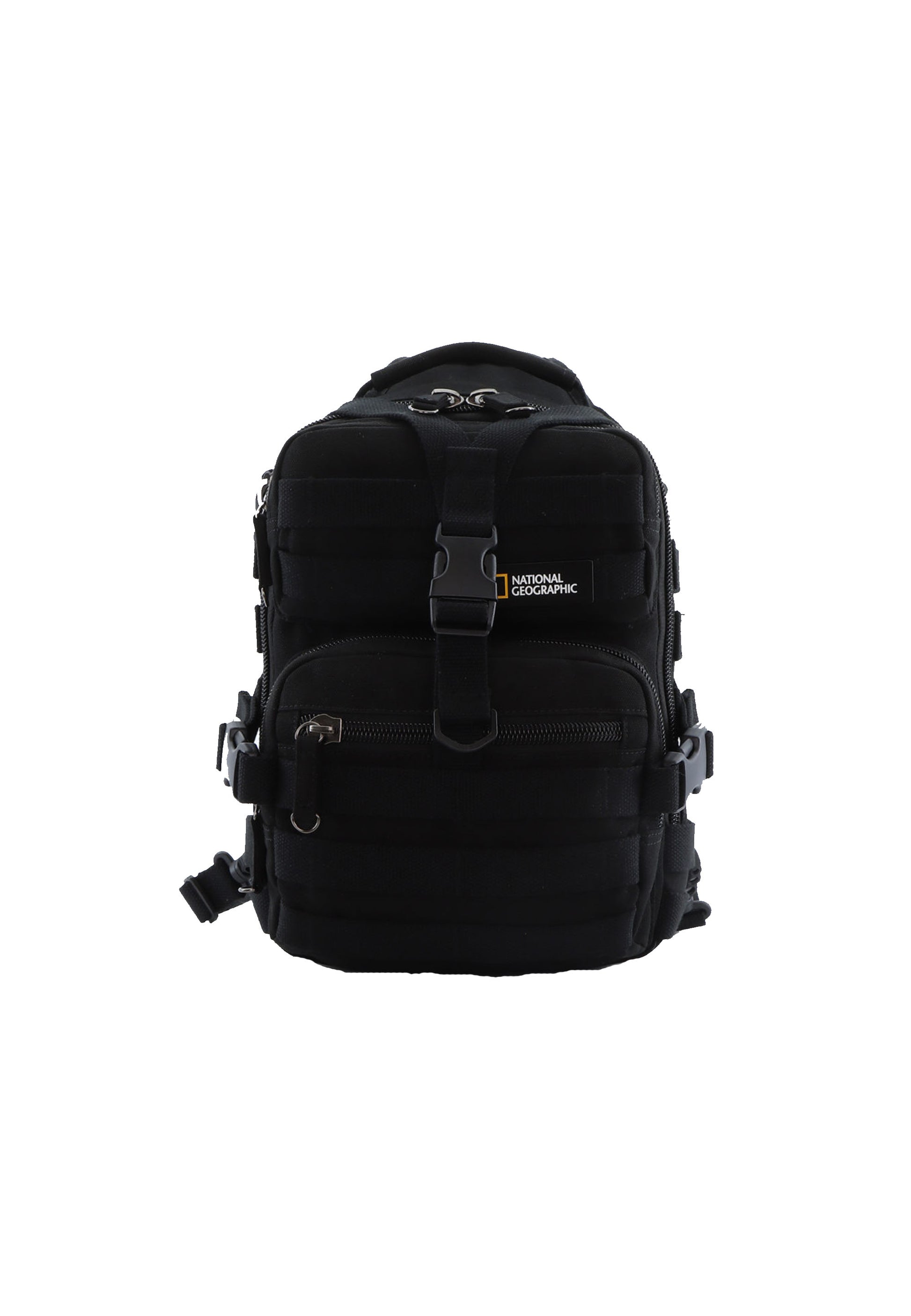 National Geographic - Milestone RPET Schultertasche / Umhängetasche - 10,3L - Schwarz