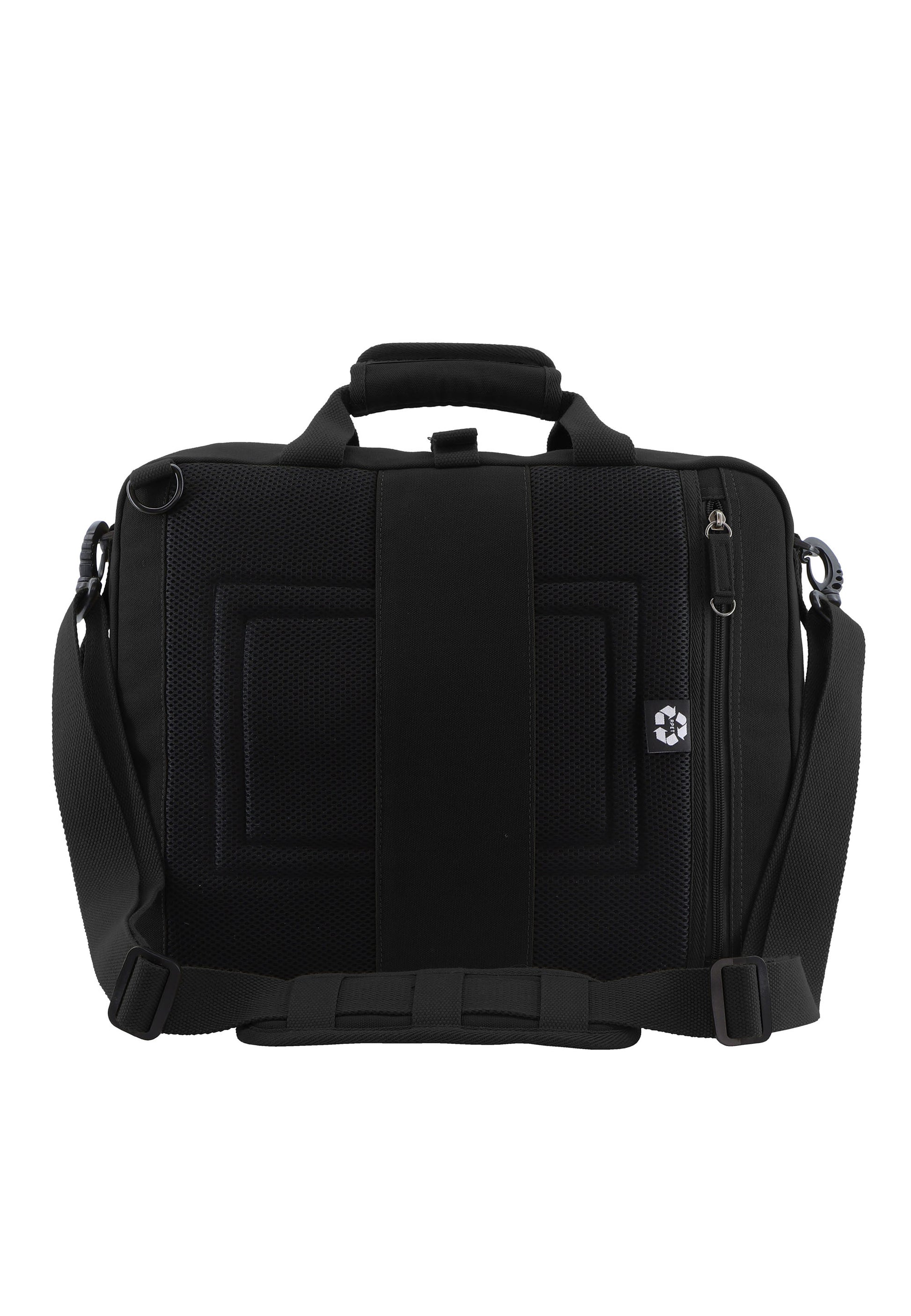 National Geographic - Milestone 3 Wege Rucksack / Laptop-Rucksack / Umhängetasche - 20,9L - Schwarz