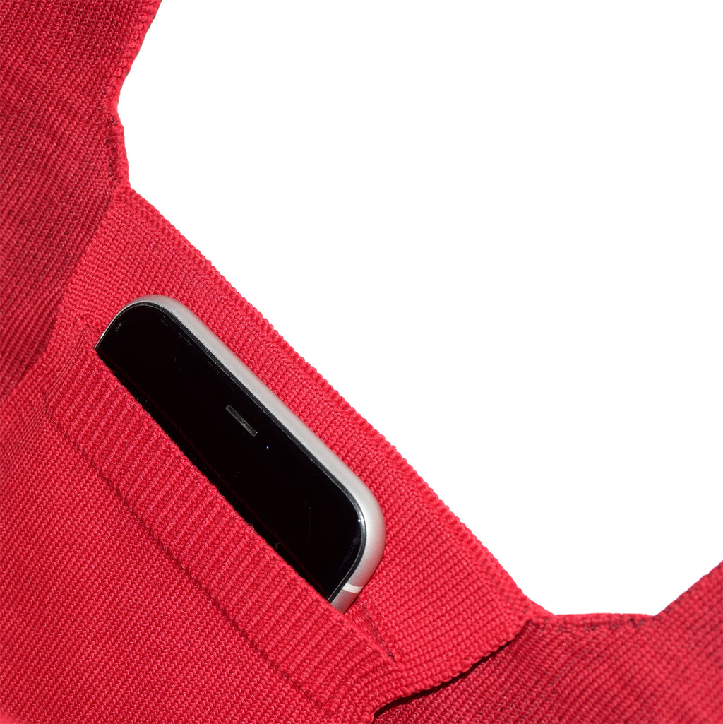 REDSTARS - ECO-BAG RPET Handtasche / Einkauftasche - Rot