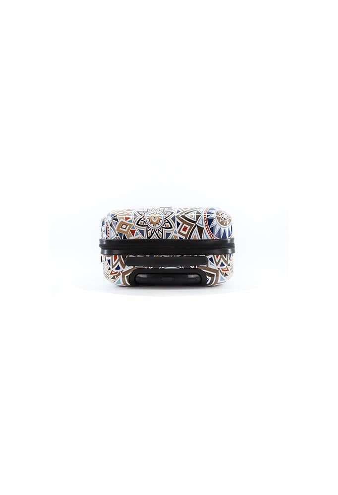 Mosaic culture print on Saxoline luggage