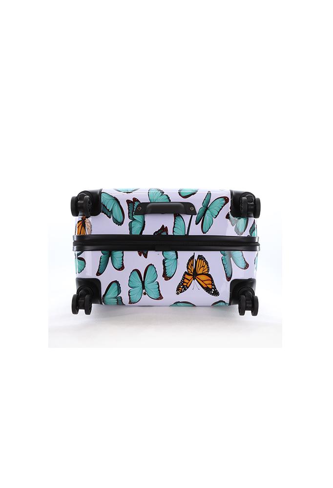 Printed suitcases of course Saxoline