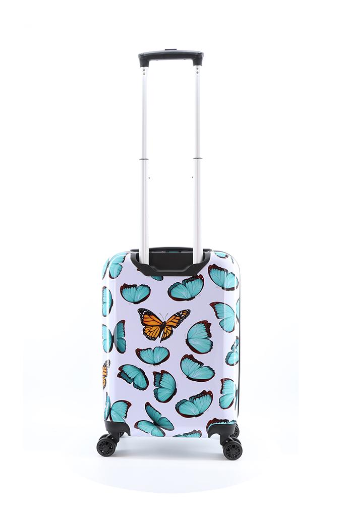 Koffer mit Schmetterling Motiv