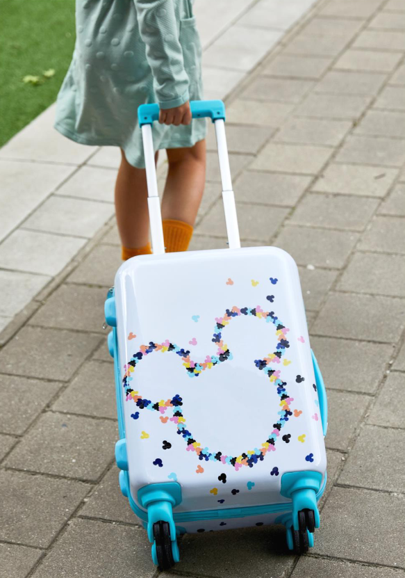 Disney Mickey Maus Kinderkoffer - Hartschalenkoffer / Trolley / Reisekoffer - 55cm - (Small)