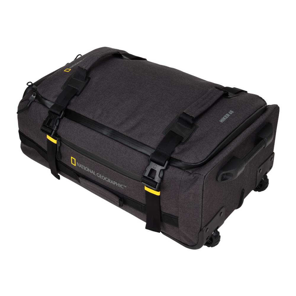 National Geographic - Expedition Weichschalenkoffer / Trolley / Reisekoffer - 77 cm - (Large) - Schwarz