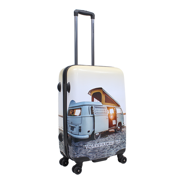 bedrukte VW reisbagage luggage4u.be