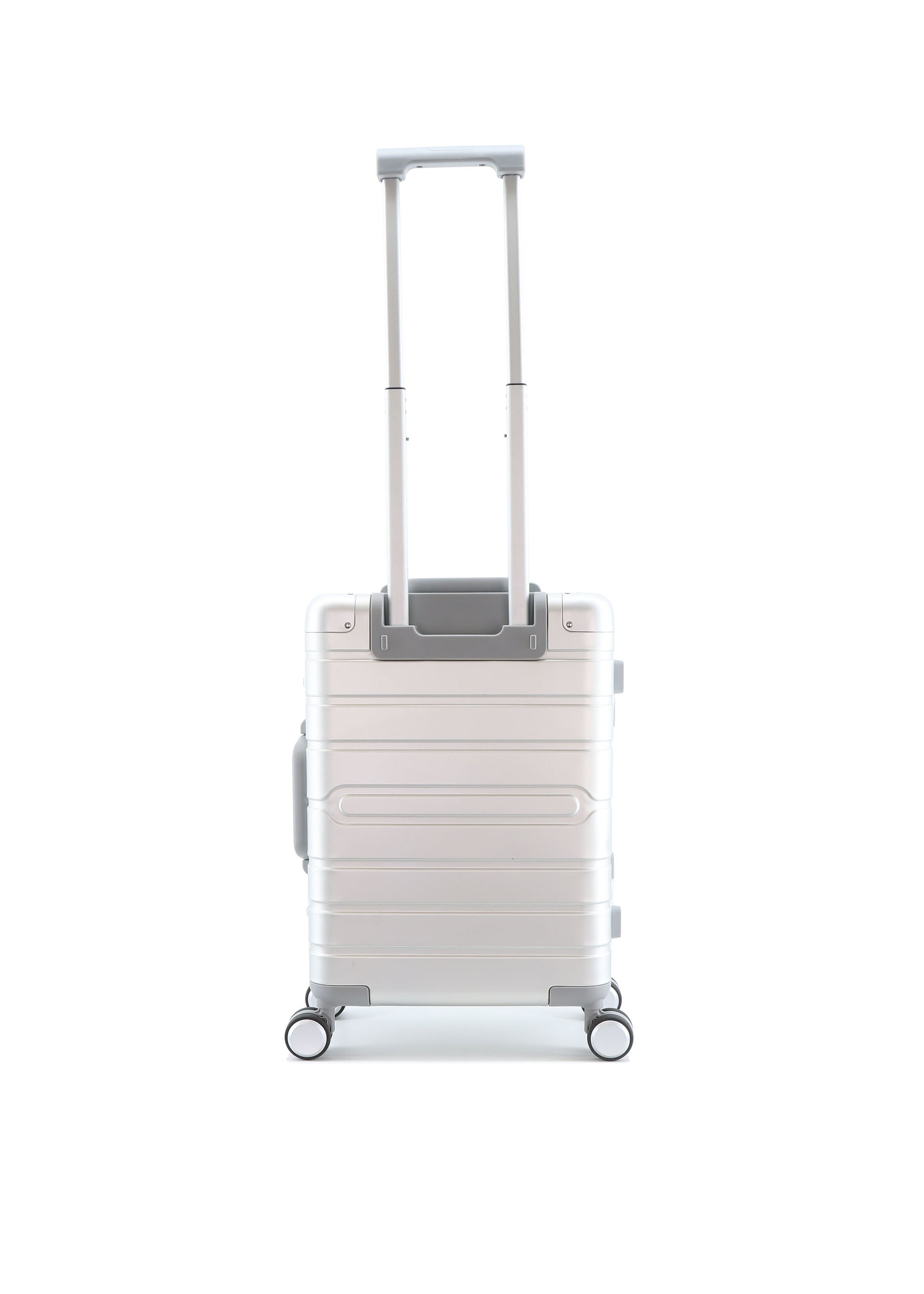 York - Aluminium Handgepäck Hartschalenkoffer / Trolley / Reisekoffer - 55cm - (Small)