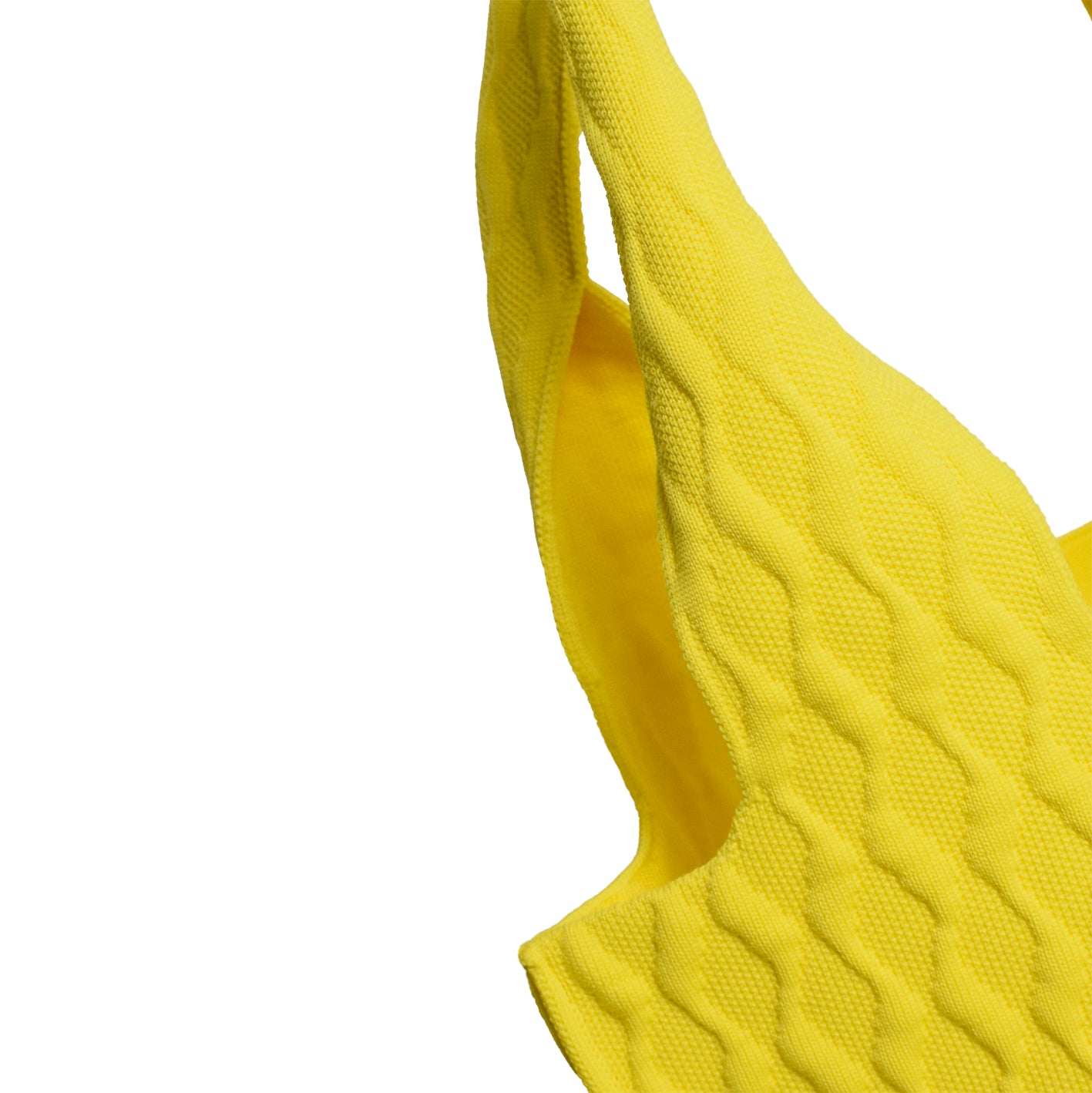 REDSTARS ECO-BAG Illuminating Yellow Handtasche Shopper aus recycelten Plastik Flaschen