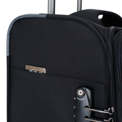 Saxoline Blue Alpine driedelig trolley kofferset zwart Luggage4U